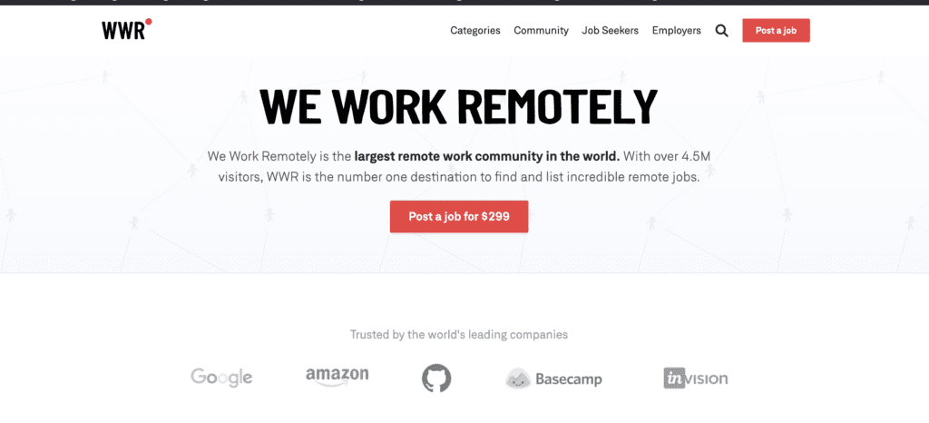 Best Websites to Find Remote Jobs Worldwide-weworkremotely